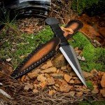 Viking-Style Carbon Steel Throwing Dagger