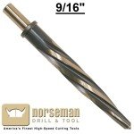 Norseman Viking Car Reamer, 9/16” with 1/2” Shank