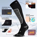 Merino Wool Ski Socks - Thermal Winter Gear (3 Pairs)