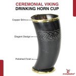 Norse Viking Hooded Raven Drinking Tankard