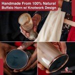 Norse Viking Hooded Raven Drinking Tankard