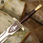 Handmade Viking Riptide Sword with Etching