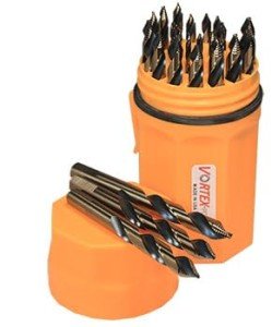Norseman Vortex 29-Piece Drill Bit Set - Orange