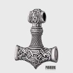 Extra Large Mjolnir Pendant - Thor's Hammer Necklace