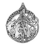 Tyr Pendant - Sterling Silver Norse God Jewelry