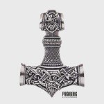 Extra Large Mjolnir Pendant - Thor's Hammer Necklace
