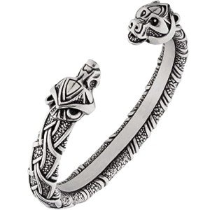 Berserker Viking Bracelet - Adjustable Norse Cuff