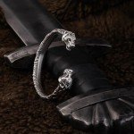 Berserker Viking Bracelet - Adjustable Norse Cuff
