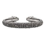 Adjustable Pewter Viking Arm Ring with Freyja's Cats