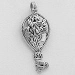 Frigga's Key Pendant - Viking Silver Jewelry Gift