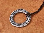 Elder Futhark Runes Talisman Necklace - Viking Style