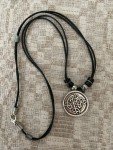 Norwegian Silver Plated Necklace for Norse Fans