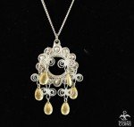 Norse-Inspired Silver and Gold Jewelry Set