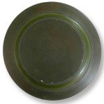 Knut Agge-Fiedler Hand Painted Floral Wooden Plate