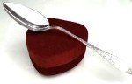 Antique 1890 Norwegian Spissgravert Coin Silver Spoon