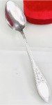 Antique 1890 Norwegian Spissgravert Coin Silver Spoon