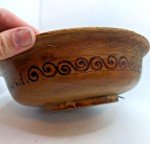 Norwegian Girl Folk Art Decorative Hanging Plate