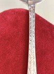Antique 1890 Norwegian Spissgravert Coin Silver Spoon