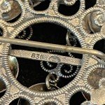 Norseman 830S Silver Solje Brooch with Dangles