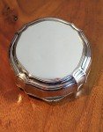 Antique 1882 Norwegian .830 Silver Pill Box