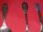 Set of 5 Antique Norwegian Silver Decorative Spoons