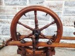 Handmade Oak Spinning Wheel - Norwegian Vintage Style