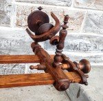 Handmade Oak Spinning Wheel - Norwegian Vintage Style