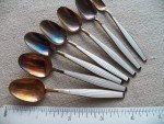 Norseman Enamel Spoon and Fork Set