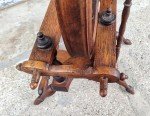Handmade Oak Spinning Wheel - Norwegian Vintage Style