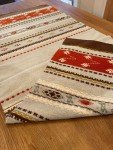 XXL Handwoven Norwegian Table Runner Tapestry
