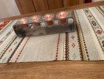 XXL Handwoven Norwegian Table Runner Tapestry