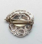 Small Antique Norwegian Tudor Rose from Trondhjem