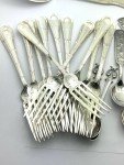 31-Piece Vintage Norwegian Silver Plated Flatware Set