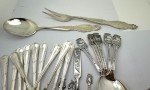 31-Piece Vintage Norwegian Silver Plated Flatware Set