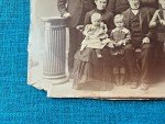 Norseman Family Photo - Antique Victorian Sepia Print