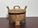 Handcrafted Norwegian Wood Grøtambar Rommegrot Box