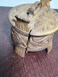 Handcrafted Norwegian Wood Grøtambar Rommegrot Box