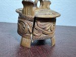 Handcrafted Norwegian Wood Grøtambar Rommegrot Box