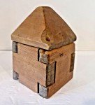 Antique Norwegian Butter Mold with Initials, 1800s