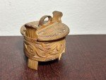 Handcrafted Norwegian Wood Grøtambar Rommegrot Box