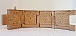 Antique Norwegian Butter Mold with Initials, 1800s