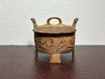 Handcrafted Norwegian Wood Grøtambar Rommegrot Box