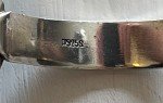 Norwegian Vintage Silver Tea Caddy Spoon with Enamel