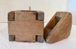 Antique Norwegian Butter Mold with Initials, 1800s