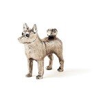 Norwegian Elkhound Dog Figurine Collection - UK Art