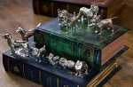 Norwegian Elkhound Dog Figurine Collection - UK Art