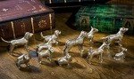 Norwegian Elkhound Dog Figurine Collection - UK Art