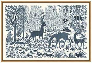 Miranda Thomas Forest Life Canvas Art - Framed