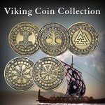 Norse Viking Symbol Coin Set - 5 Talismans