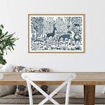Miranda Thomas Forest Life Canvas Art - Framed